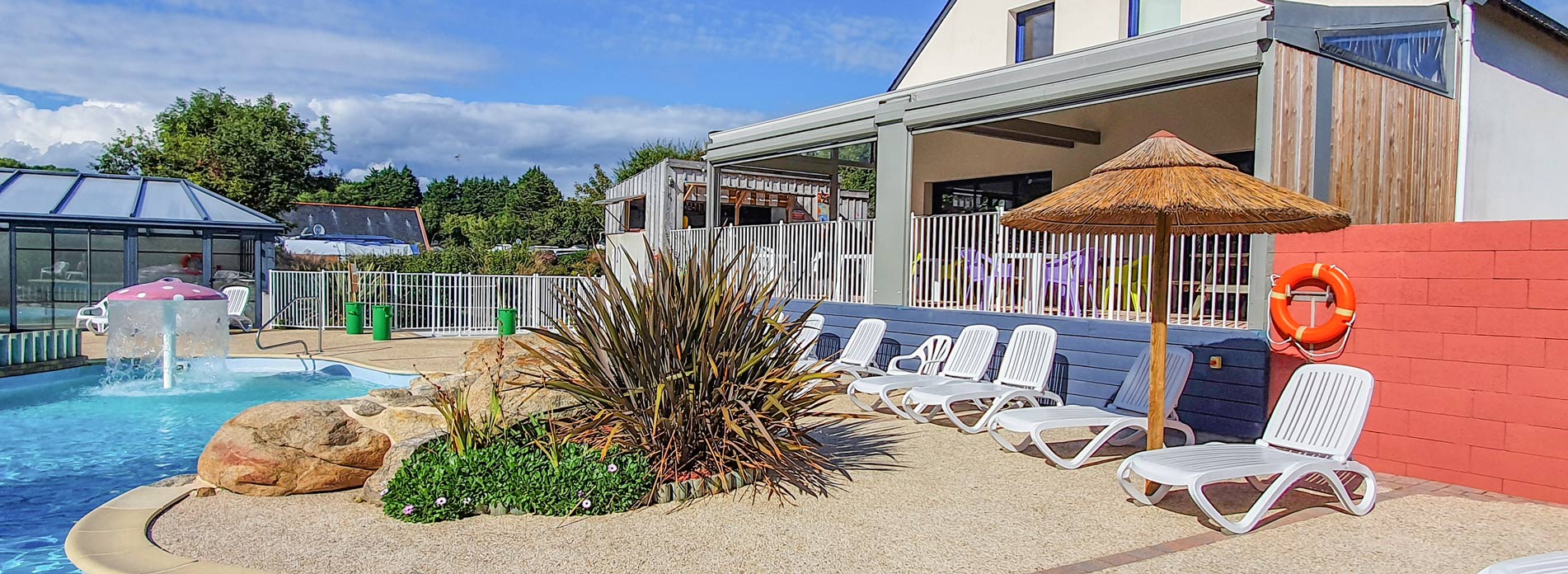 bain soleil piscine ploemeur