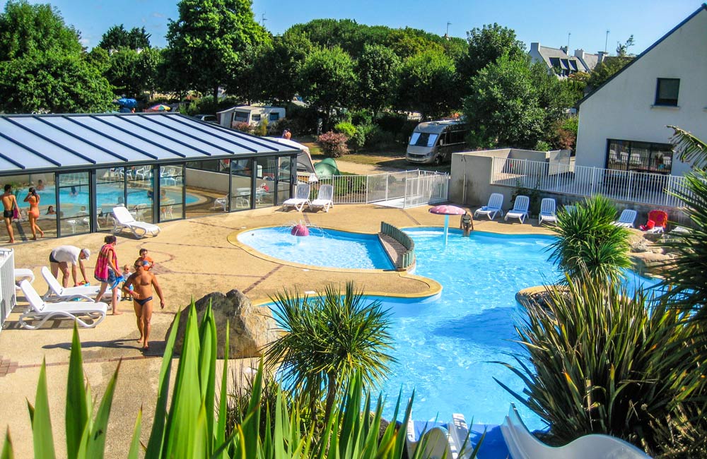 camping piscine larmor plage